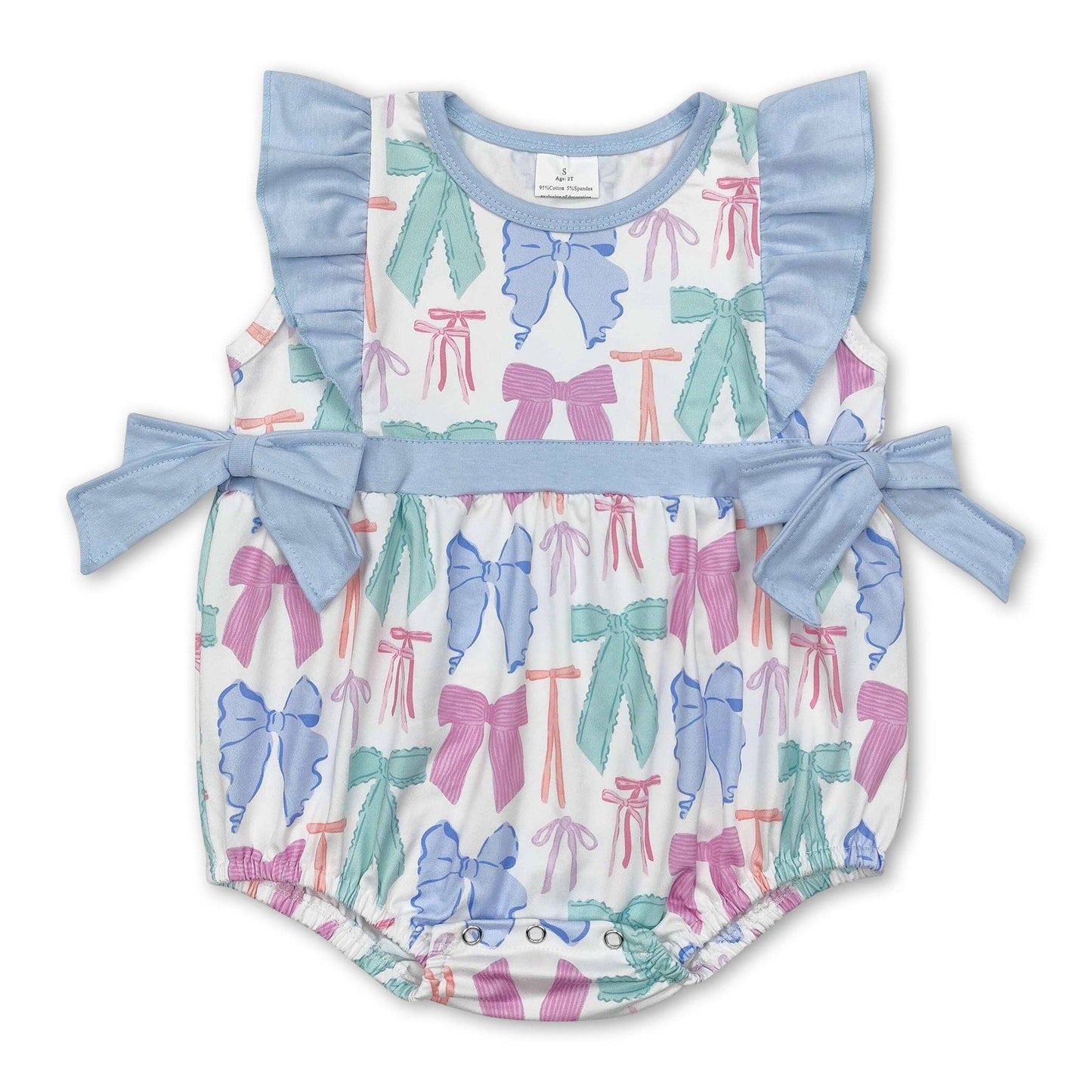 Multi Colored Bow Bubble