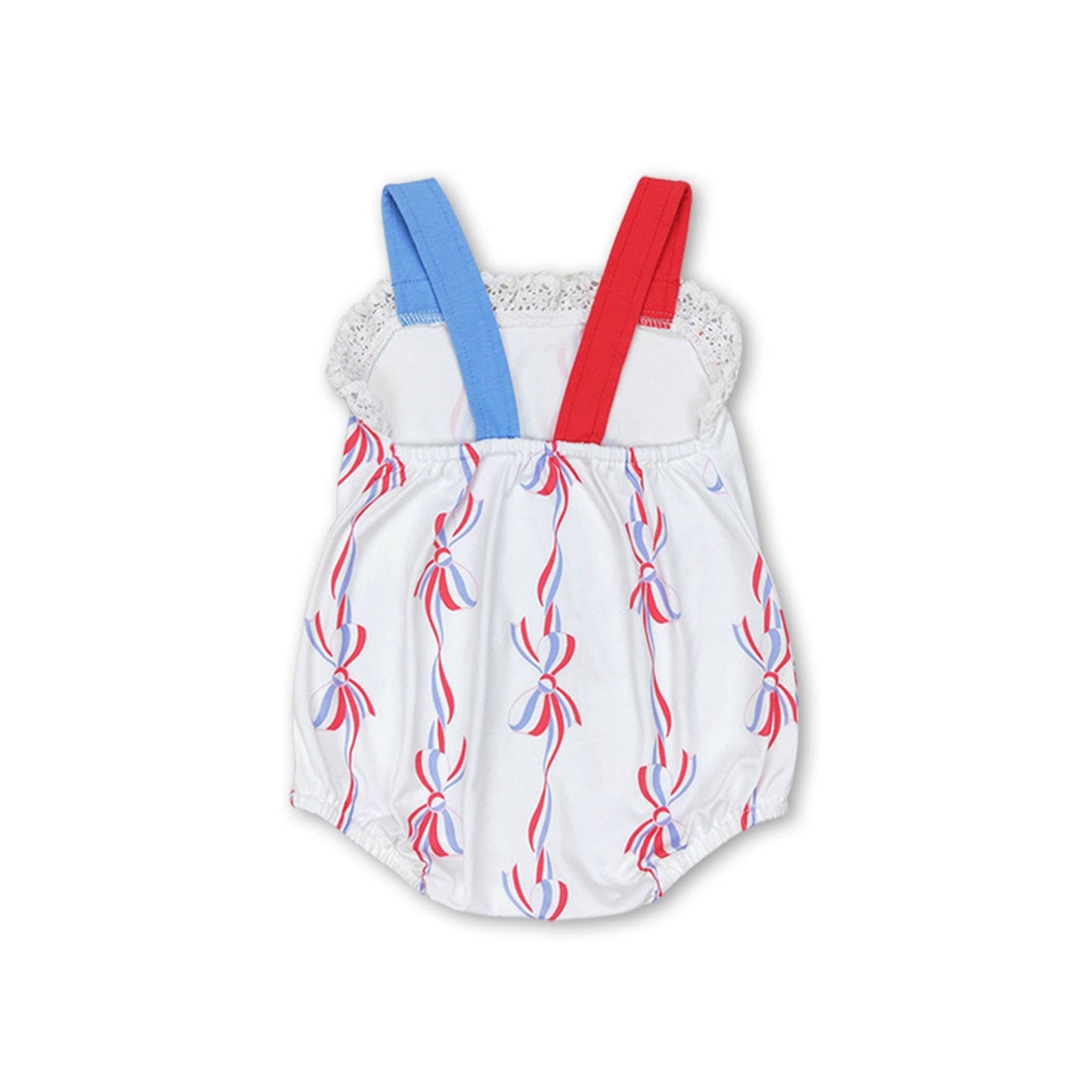 Patriotic Bow Sunsuit