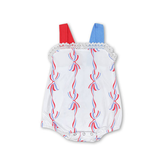 Patriotic Bow Sunsuit